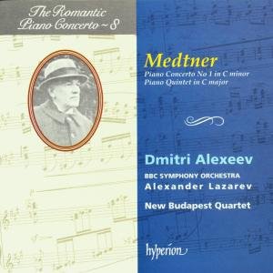 Medtner / Alexeev / Lazarev / Bbc Symphony · Piano Concerto 1 / Romantic Concerto 8 (CD) (1994)