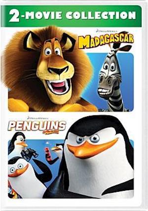 Cover for Madagascar / Penguins of Madagascar: 2-movie Coll (DVD) (2018)