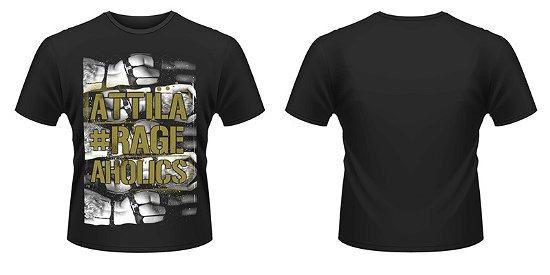 Cover for Atilla · Rageaholics Black (T-shirt) [size XXL] (2015)