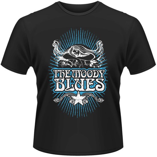 Cover for The Moody Blues · Classic Ray (T-shirt) [size S] [Black edition] (2015)