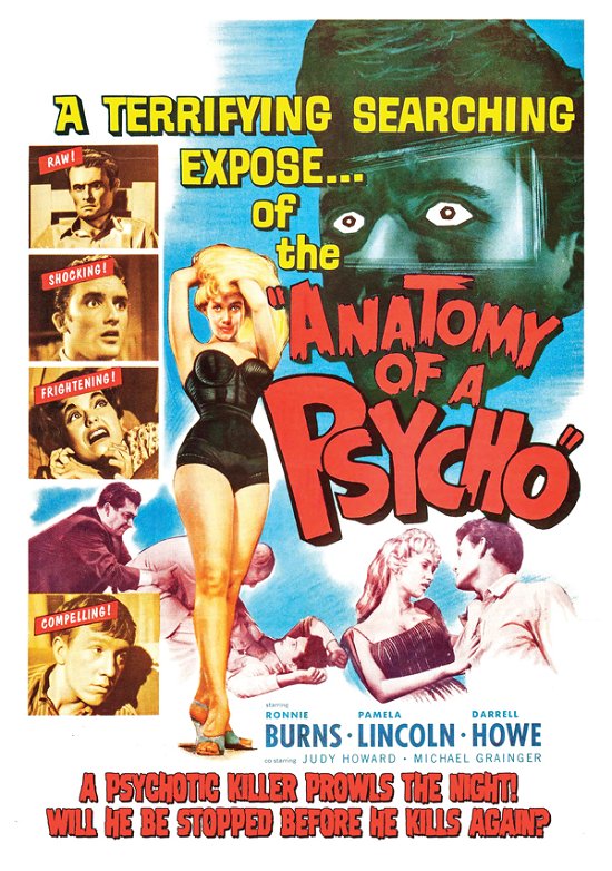 Cover for Feature Film · Anatomy of a Psycho (DVD) (2022)