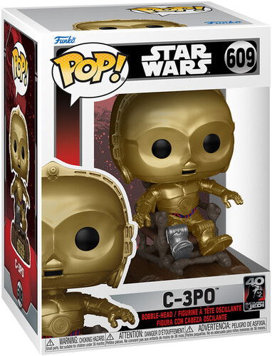 Return of the Jedi 40th - C3p0 in Chair - Funko Pop! Star Wars: - Merchandise - Funko - 0889698707442 - 25. Mai 2023