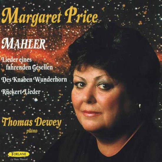 Cover for Margaret Price &amp; Thomas Dewey · Gustav Mahler - Lieder (CD) (2019)