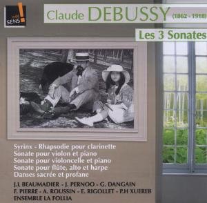 Cover for C. Debussy · Les 3 Sonates (CD) (2012)