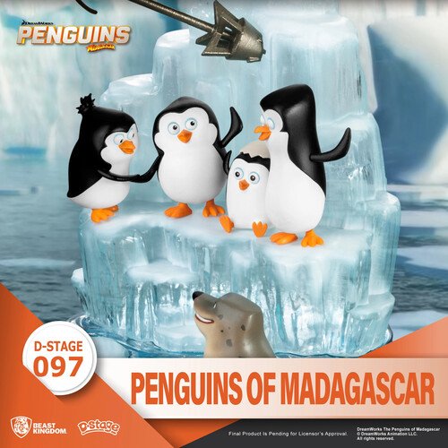 Cover for Beast Kingdom · Penguins of Madagascar Ds-097 Diorama Stage 6in St (MERCH) (2022)
