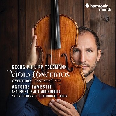 Cover for Antoine Tamestit · Telemann: Viola Concertos (CD) [Japan Import edition] (2022)