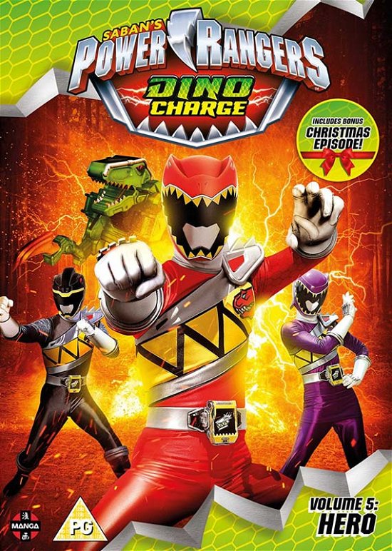 Cover for Power Rangers - Dino Charge (Episodes 18 to 22) (DVD) (2017)