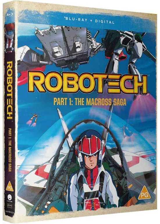 Cover for Anime · RoboTech Part 1 - The Macross Saga (Blu-ray) (2021)