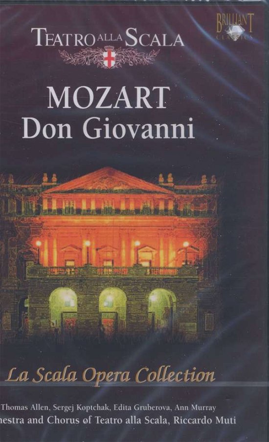 Cover for Teatro Alla Scala · Mozart - Don Giovanni (DVD) (2008)