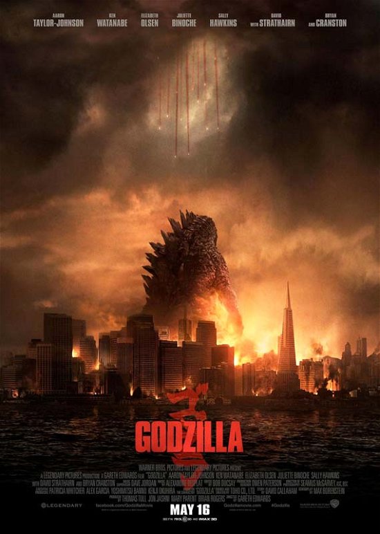 Cover for Godzilla · Godzilla (2014) (Dvd / S/N) (DVD) [Standard edition] (2014)