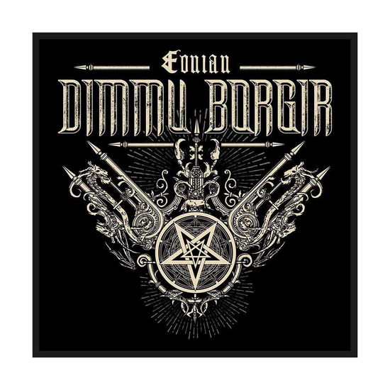 Dimmu Borgir Standard Woven Patch: Eonian (Retail Pack) - Dimmu Borgir - Koopwaar - PHD - 5055339789442 - 19 augustus 2019