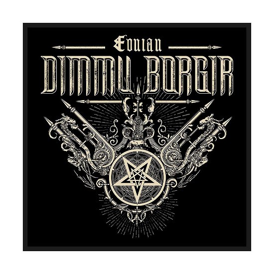Cover for Dimmu Borgir · Dimmu Borgir Standard Woven Patch: Eonian (Retail Pack) (Patch) [Black edition] (2019)
