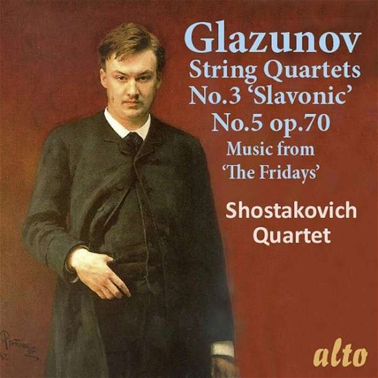 Cover for Alexander Glazunov · String Quartets No. 3, 'slavonic' / No. 5, Op. 70 (CD) (2021)