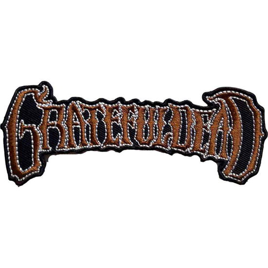 Grateful Dead Standard Woven Patch: Gold Logo - Grateful Dead - Produtos -  - 5056561000442 - 