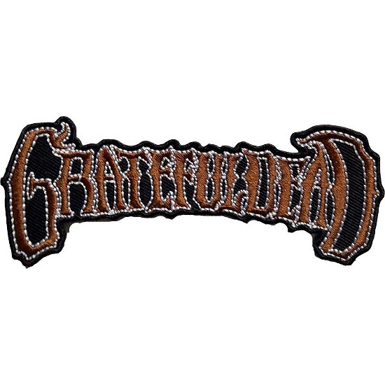 Cover for Grateful Dead · Grateful Dead Standard Woven Patch: Gold Logo (Patch)