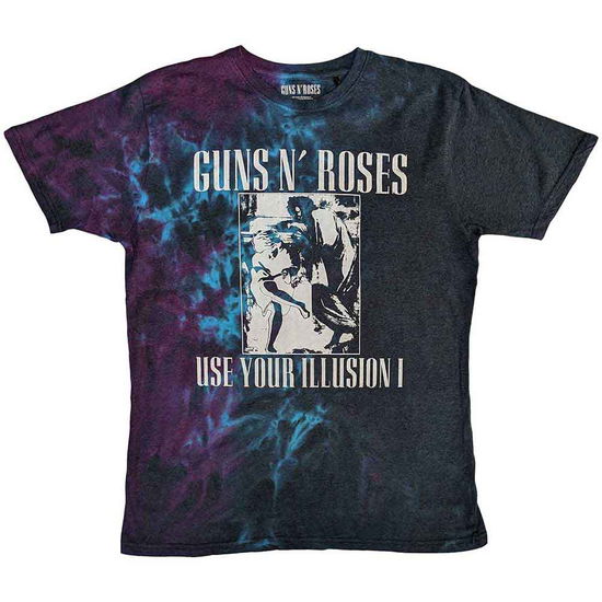 Guns N' Roses Unisex T-Shirt: Use Your Illusion Monochrome (Wash Collection) - Guns N Roses - Merchandise -  - 5056561013442 - 