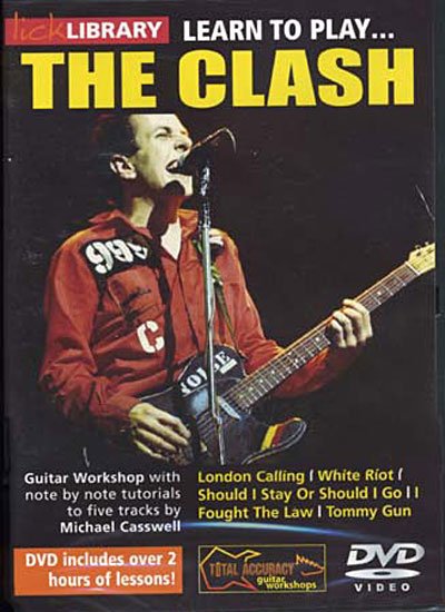 Cover for Learn to Play the Clash · Learn To Play The Clash (DVD) (2007)