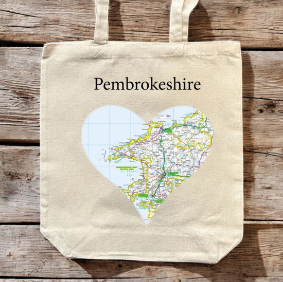 Cover for OS Map Premium Canvas Tote Bag - Pembrokeshire Coast National Park (MERCH) (2025)