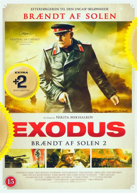Cover for Exodus + 2 film (DVD) (2016)
