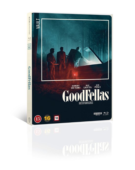 Cover for Martin Scorsese · Goodfellas (4K UHD + Blu-ray) [Limited Vault Steelbook edition] (2024)