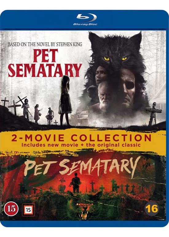 Cover for Pet Sematary 2-Movie Box (Blu-ray) (2019)