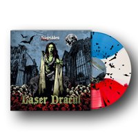 Cover for Laser Dracul · Hagridden (Red / White / Blue Tri Colour Vinyl) (LP) (2020)