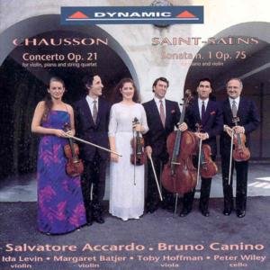 Cover for Chausson / Accardo · Concerto Op 21 (CD) (1995)