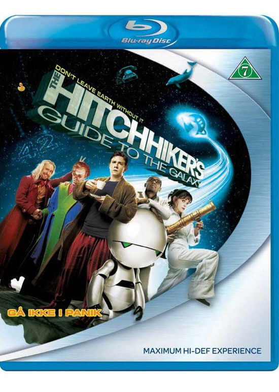 Cover for Hitchhikers Guide to the Galaxy (Blu-Ray) (2020)