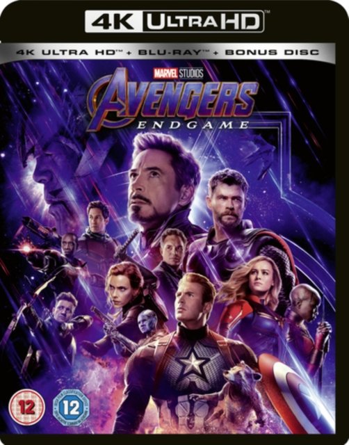 Cover for Avengers Endgame (4K Ultra HD) (2019)