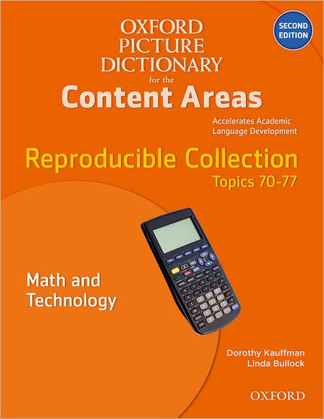 Cover for Kauffman · Oxford Picture Dictionary for the Content Areas: Reproducible Math and Technology - Oxford Picture Dictionary for the Content Areas (Book) (2010)