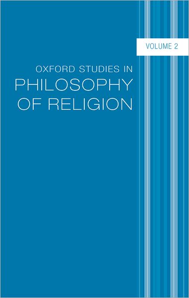 Cover for Jonathan L. Kvanvig · Oxford Studies in Philosophy of Religion: Volume 2 - Oxford Studies in Philosophy of Religion (Hardcover Book) (2009)