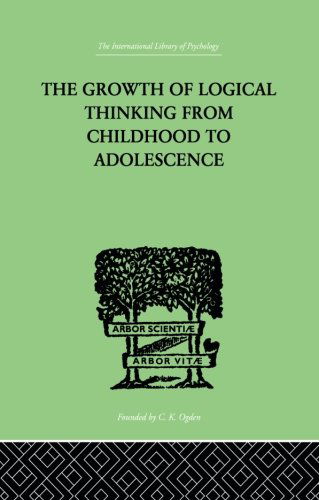 Cover for Barbel Inhelder · The Growth Of Logical Thinking From Childhood To Adolescence: AN ESSAY ON THE CONSTRUCTION OF FORMAL OPERATIONAL STRUCTURES (Paperback Book) [Reprint edition] (2013)