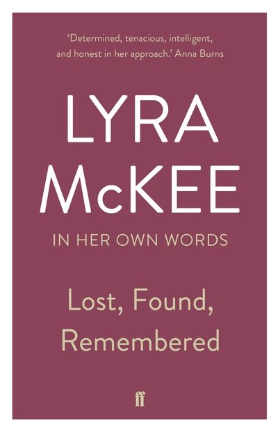 Cover for Lyra McKee · Lost, Found, Remembered (Hardcover Book) [Main edition] (2020)