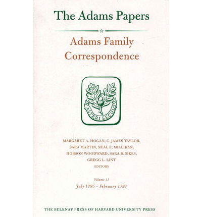 Cover for Adams Family · Adams Family Correspondence - Adams Papers (Hardcover Book) (2013)