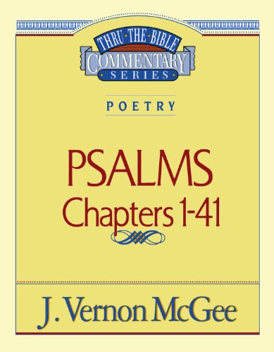 Cover for Dr. J. Vernon Mcgee · Psalms I - 41 (Paperback Book) [Supersaver edition] (1996)