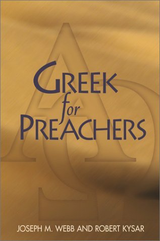 Cover for Dr. Robert Kysar · Greek for Preachers (Paperback Book) (2002)