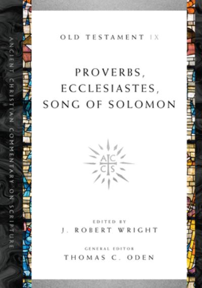 Cover for J. Robert Wright · Proverbs, Ecclesiastes, Song of Solomon (Paperback Book) (2019)