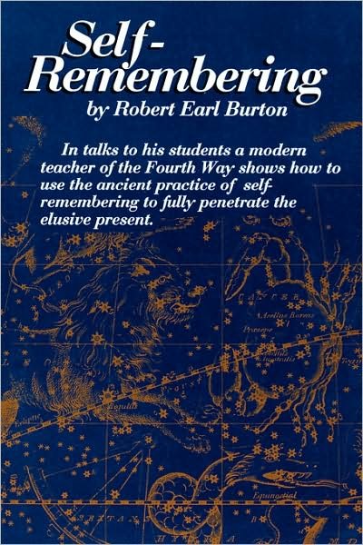Cover for Robert Earl Burton · Self-Remembering (Taschenbuch) (1995)