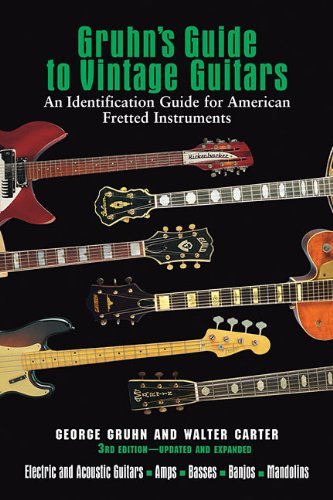 Gruhn's Guide to Vintage Guitars - George Gruhn - Boeken - Hal Leonard Corporation - 9780879309442 - 1 april 2010
