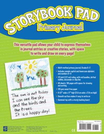 Storybook Pad (40 Sheets) - Peter Pauper Press Inc - Böcker - Peter Pauper Press, Inc, - 9781441334442 - 12 juni 2020