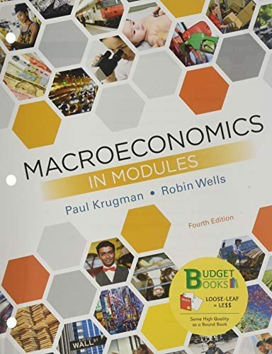 Cover for Paul Krugman · Loose-leaf Version for Macroeconomics in Modules (Løsblad) (2018)