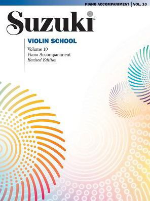 Cover for Suzuki Violin school 10 piano acc (Book) (2014)