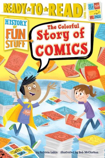 Cover for Patricia Lakin · The Colorful Story of Comics (Pocketbok) (2016)