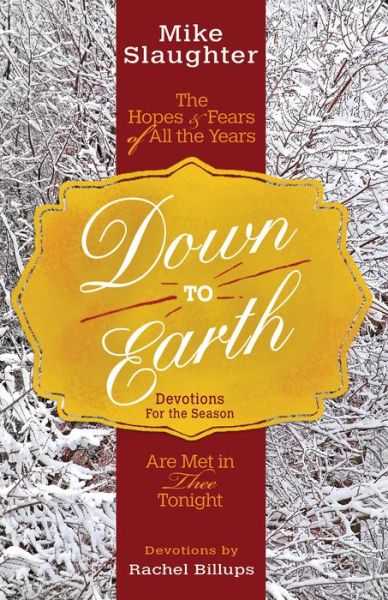 Cover for Mike Slaughter · Down to Earth Devotions for the Season (Paperback Book) (2016)