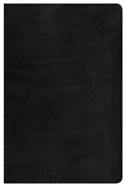 Cover for CSB Bibles by Holman CSB Bibles by Holman · CSB Single-Column Personal Size Bible, Black LeatherTouch (Læderbog) (2018)