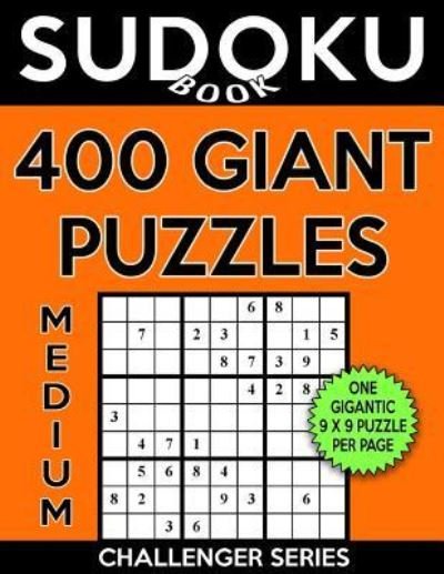 Cover for Sudoku Book · Sudoku Book 400 Medium GIANT Puzzles (Paperback Bog) (2017)