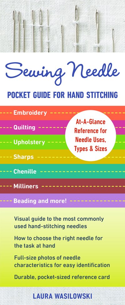 Sewing Needle Pocket Guide For Hand Stitching: At-A-Glance Reference for Needle Uses, Types & Sizes - Laura Wasilowski - Merchandise - C & T Publishing - 9781617456442 - 1. november 2017