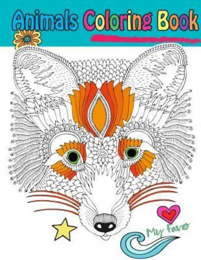 Cover for Copter Publishing · Animals Coloring Book (Pocketbok) (2018)