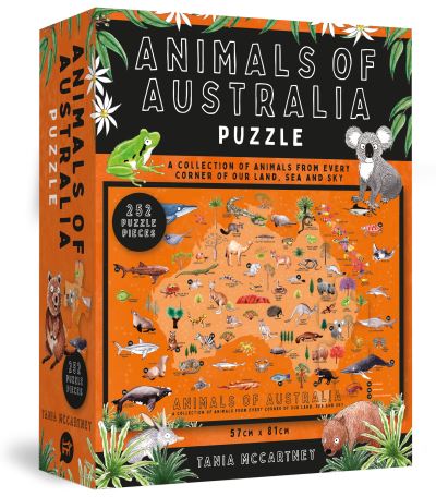 Cover for Tania McCartney · Animals of Australia Puzzle: 252-Piece Jigsaw Puzzle (GAME) [First Edition, Novelty,Slips,Act Pcks,Dolls,Puzzle edition] (2020)