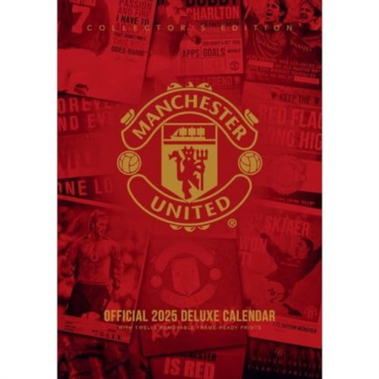 Manchester United FC A3 Deluxe Calendar 2025 -  - Gadżety - Danilo Promotions Limited - 9781835272442 - 15 września 2024